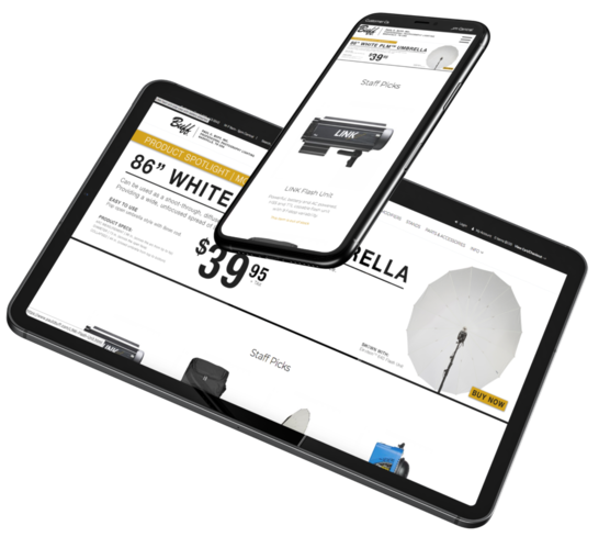 CoreCommerce Tablet and Mobile Responsive 2